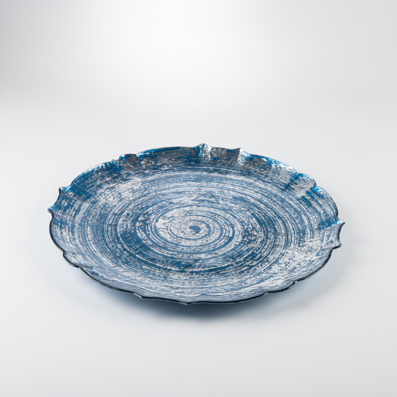 Navy Blue Plate