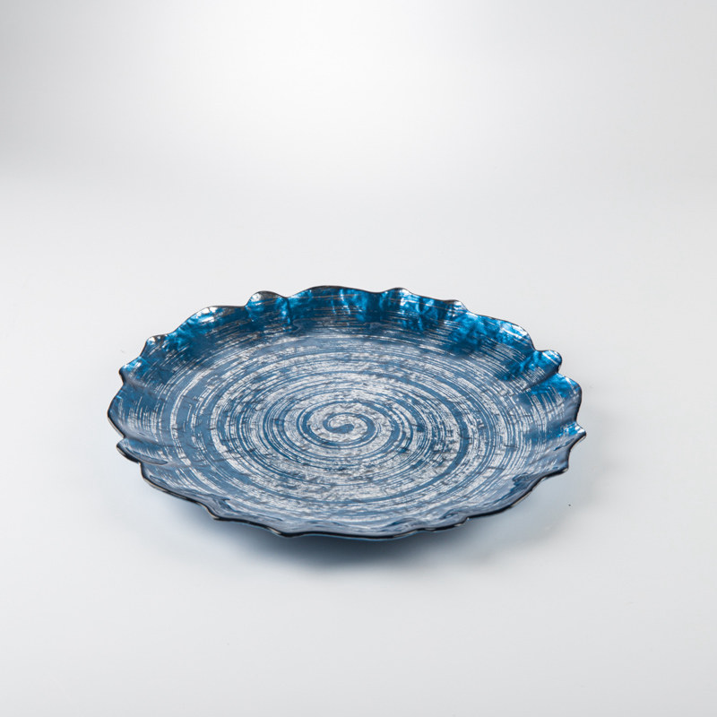 Navy Blue Plate