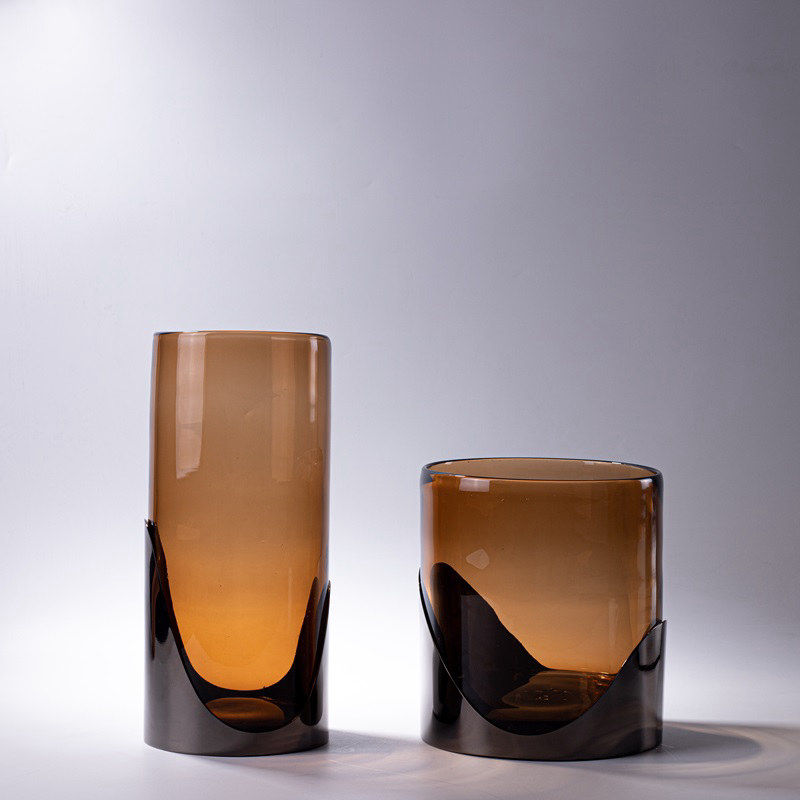 Brown & Gold Vase