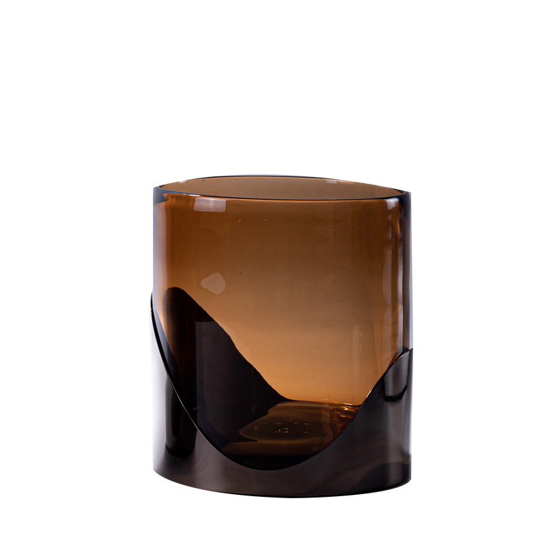 Brown & Gold Vase